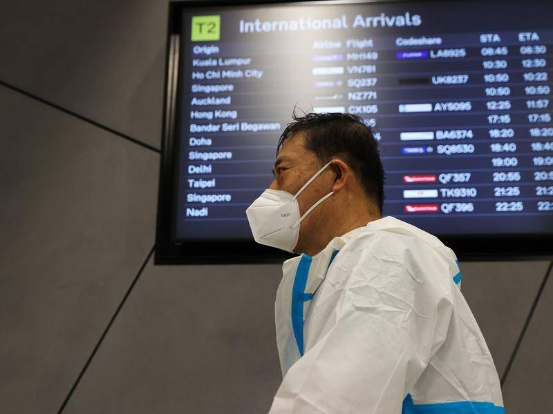 Passengers are no longer required to wear masks on domestic and inbound flights (Con Chronis/AAP PHOTOS)