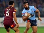 NSW prop Payne Haas is in doubt for Brisbane's Origin decider after leaving WA with a foot injury.