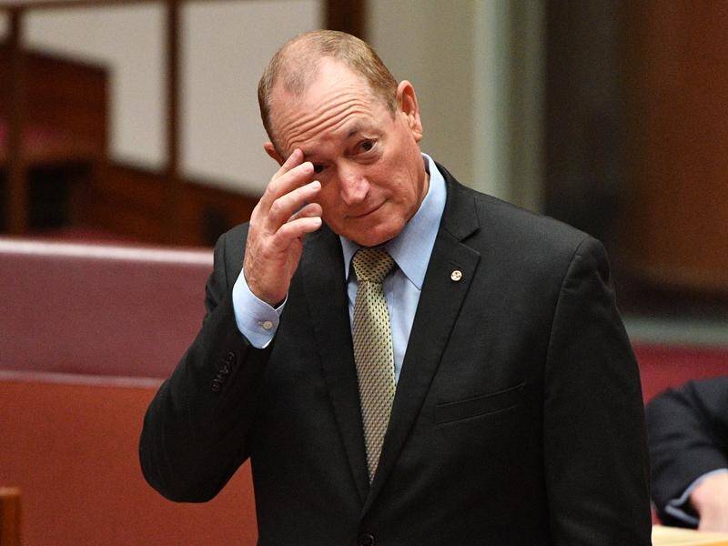 Queensland Parliament has passed a motion condemning federal Senator Fraser Anning's maiden speech.