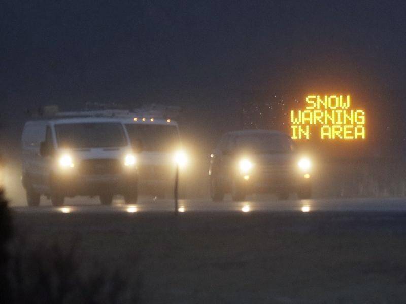 The storm is expected to bring 15 cm of snow in Kansas, and more than 40 cm in Denver.