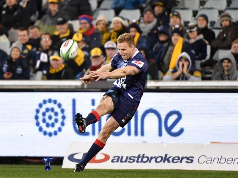Reece Hodge will start as chief playmaker for Melbourne when they take on the Sunwolves.
