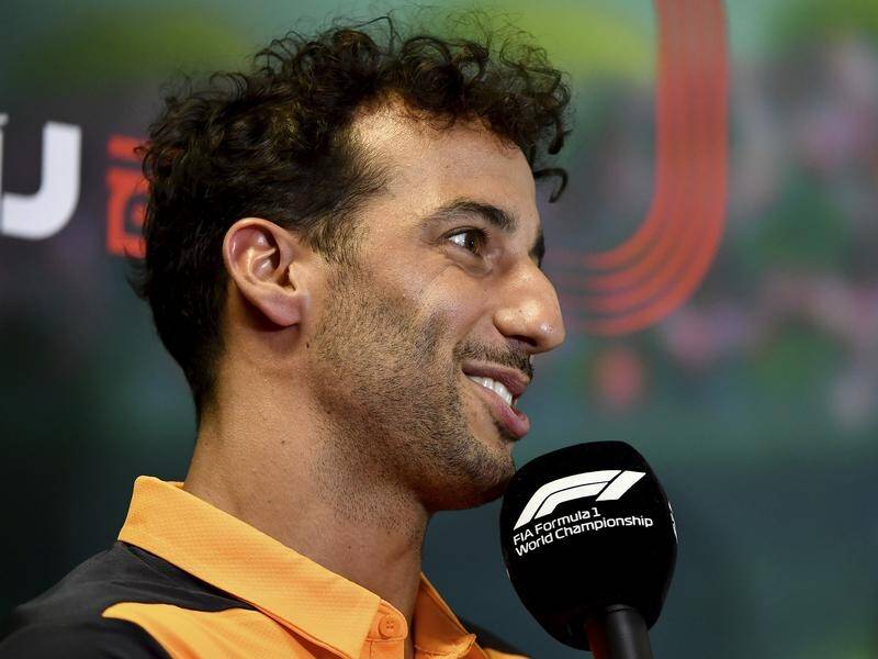 Rumours have swept F1 this week that Daniel Ricciardo is going to lose his drive with McLaren. (AP PHOTO)