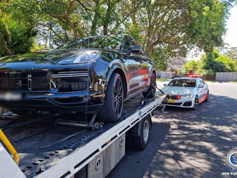 Dozens of people have been arrested, accused of providing stolen cars to organised crime networks. (HANDOUT/NSW POLICE)