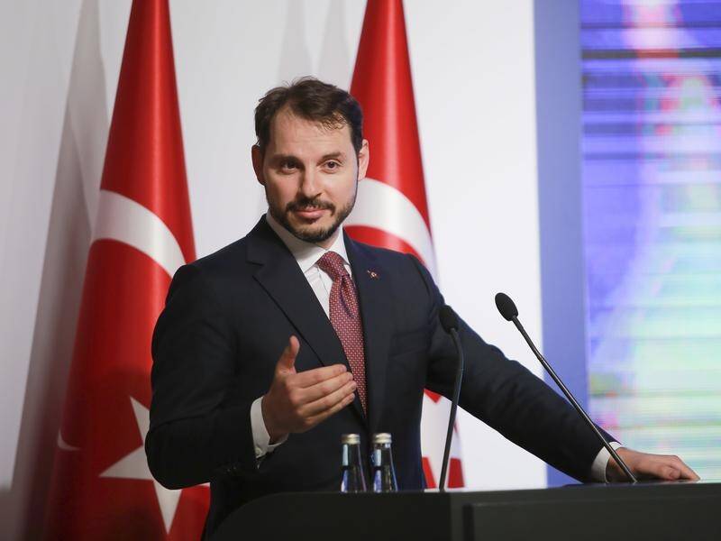Turkey's Finance Minister Berat Albayrak says the nation will emerge stronger from a currency crisis