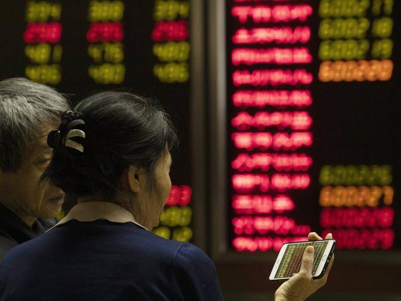 MSCI's broadest index of Asia-Pacific shares outside Japan lost 0.5 per cent. (AP PHOTO)