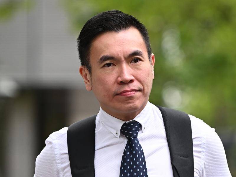 Liang Joo Leow has told his trial he never took a condom off during sex with another man. (Joel Carrett/AAP PHOTOS)