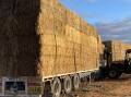 Abput 300 tonnes of hay is being delivered by Rural Aid to drought-affected farms in SA.