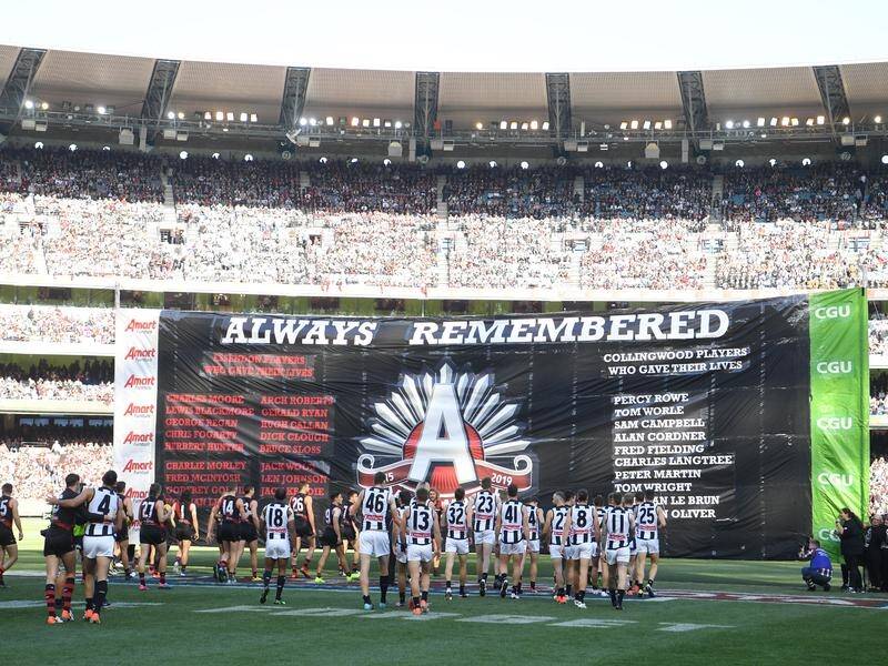 The AFL's Anzac Day clash between Essendon and Collingwood will be played in a twilight time slot.