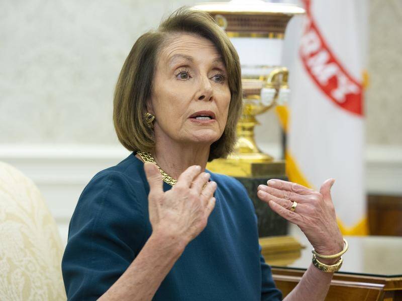 Nancy Pelosi said in a written statement that she is 'comfortable' with the US House speaker plan.