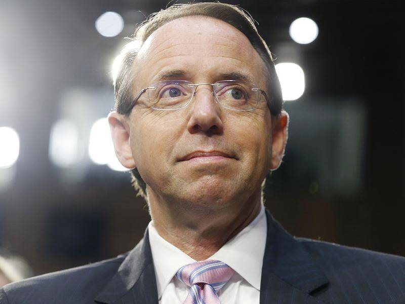 Rod Rosenstein's future is hanging in the balance over talk of secretly recording Donald Trump.