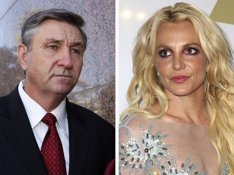 Britney Spears is "strongly opposed" to her father Jamie (left) being conservator of her person.