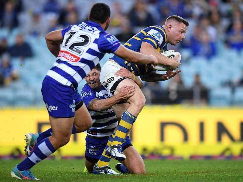 Parramatta enforcer Nathan Brown made the most of the 80 minutes he was given by coach Brad Arthur.
