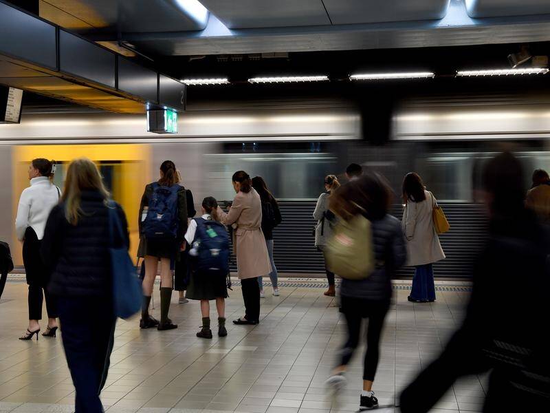 NSW train services have been affected by targeted strikes as the union seeks a new agreement. (Bianca De Marchi/AAP PHOTOS)