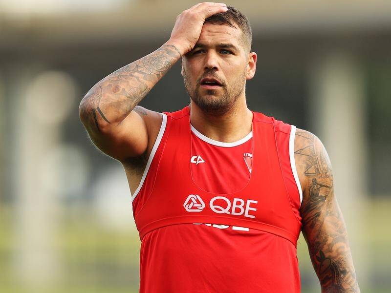 Sydney forward Lance Franklin's return to AFL action from injury is in doubt after a setback.