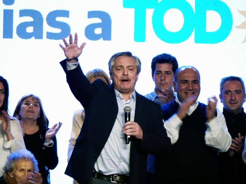 Alberto Fernandez' win in a primary election has rattled Argentina's economy .