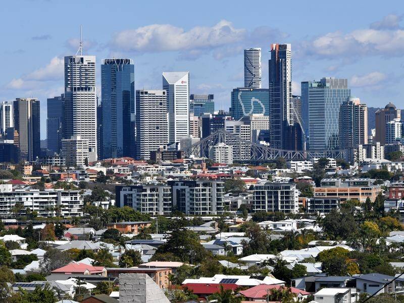 Home values across Brisbane rose 1.5 per cent in August, according to property data firm CoreLogic. (Darren England/AAP PHOTOS)