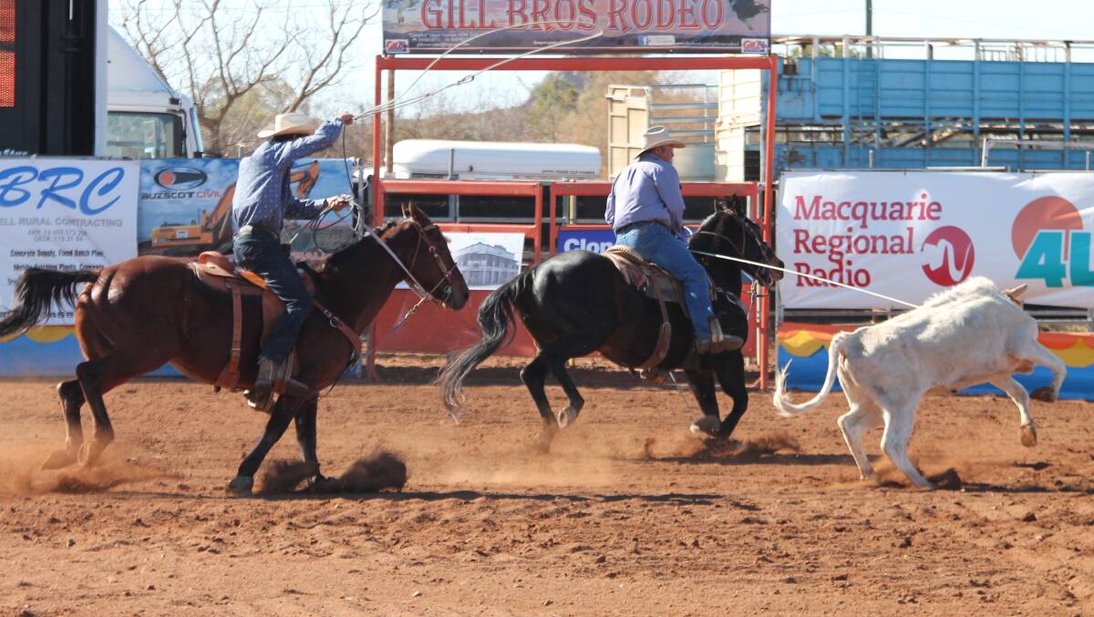 CATCH HIM: Team Roping will again be in the program at the Curry Merry Muster.