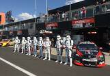 The cars are tuned and the army assembled...bring on Qualifying. The Empire is coming. Photo: Holden_Racing via Twitter. 