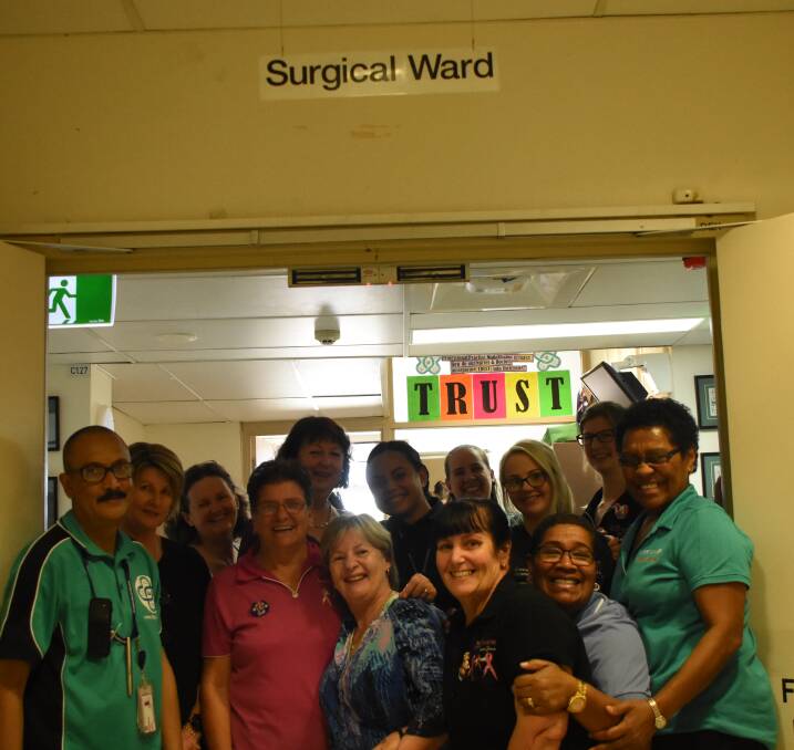 Sue has spent her final 13 years as a nurse on the surgical ward. 