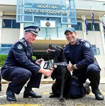 Flynn died unexpectedly from an aggressive form of cancer which spread from his stomach and into his lungs. Picture: Mount Isa Police. 