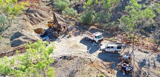 The Jubilee prospect is located adjacent to the Mary Kathleen Uranium Mine halfway between Mount Isa and Cloncurry and is part of the Mt Frosty Joint Venture with Glencore. Picture: supplied. 