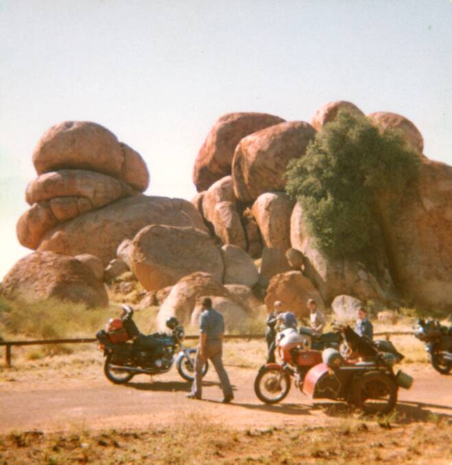 One of the last photographers ever taken of the trio at Devils Marbles, days before they were allegedly murdered. CREDIT: QUEENSLAND POLICE SERVICE

