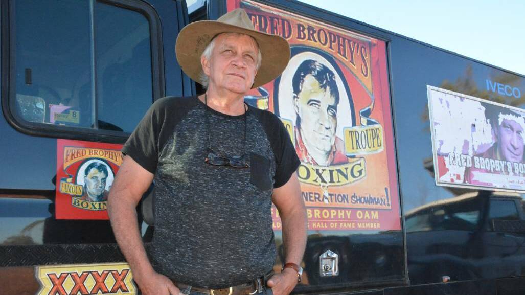 LOCK IT: Police allege boxing legend Fred Brophy had his car was stolen from the top carpark of the Isa Hotel between 9 and 11pm on Tuesday. 