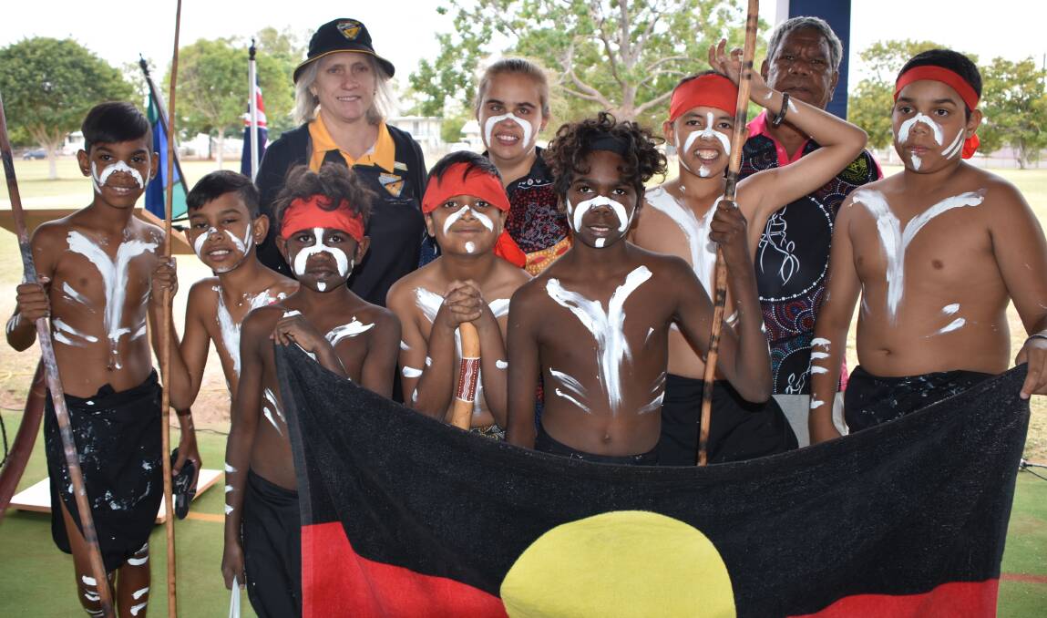 FRIDAY FUN: The NAIDOC march finished with a series of performances from Cloncurry locals. Picture: Lydia Lynch.