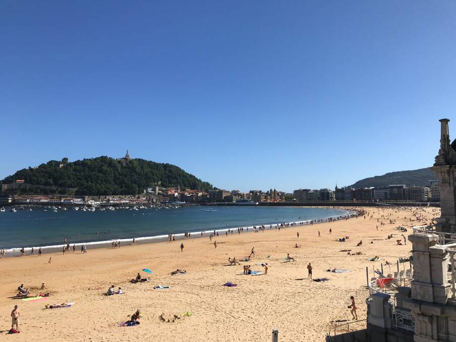 It took a total of six flights to make it to my stunning destination of San Sebastian in Spain.