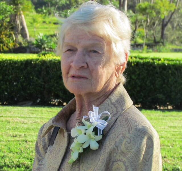 Ada received an Order of Australia Medal for her services over decades to the communities of Camooweal and Mount Isa. Picture: supplied. 