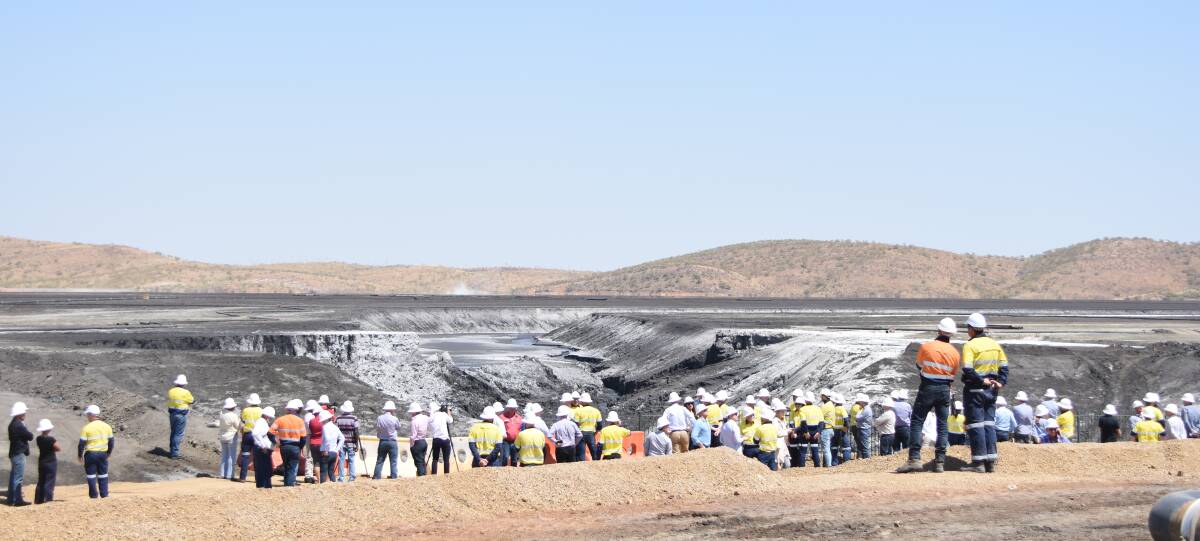 BACK: The local mining industry is back on its feet after a tough few years.  
