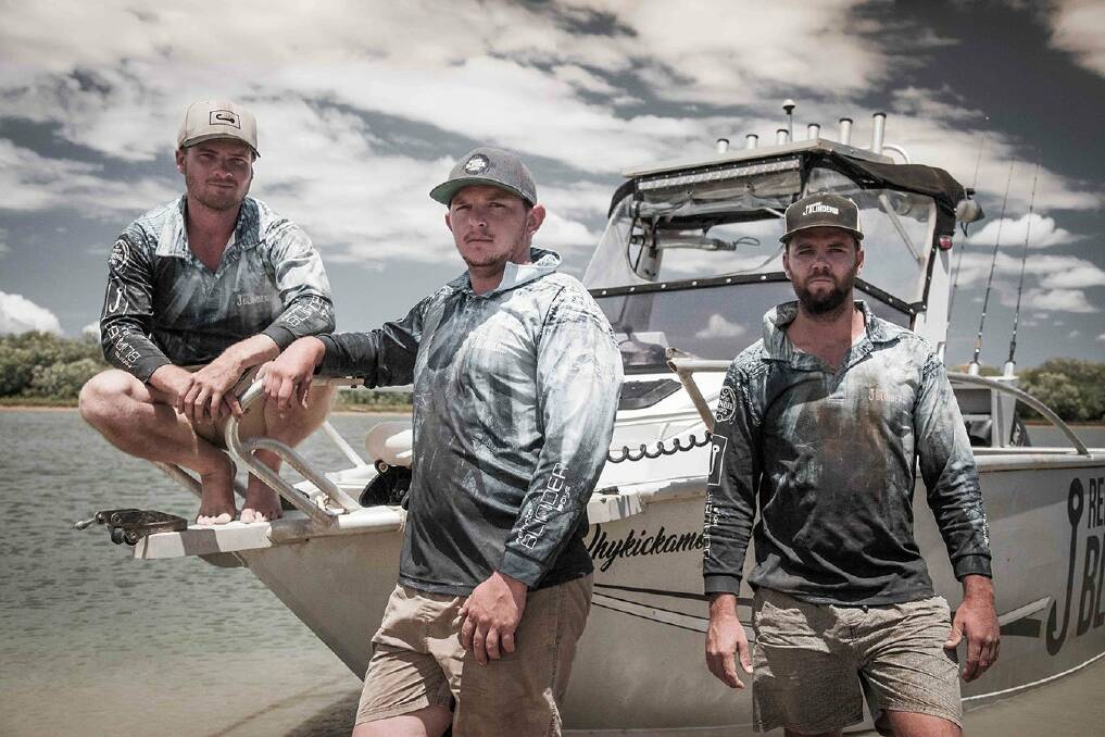 LIVING THE DREAM: Travis McElligott, Ashley King and Corey Jones have launched their own online television show. Picture: supplied. 