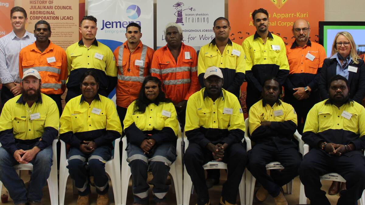 Graduates of the program completed units from the Certificate II in Gas Supply Industry Operations and are now well placed to apply for entry-level opportunities in the oil and gas industry. Picture: supplied. 