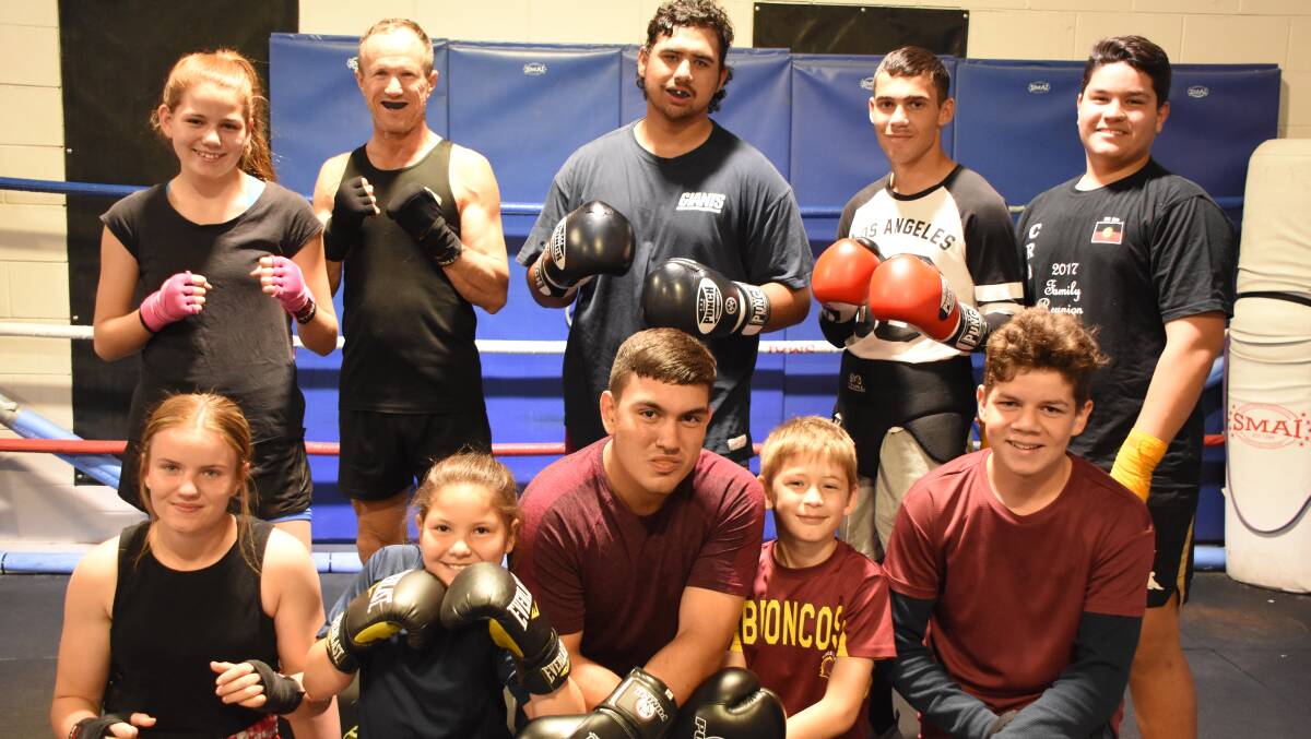 Mount Isa’s James Derrick has been volunteering his time to prepare and mentor his boxers ahead of the fight. 