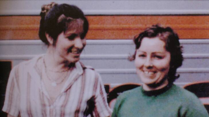 Lorraine Ruth Wilson (left) and Wendy Joy Evans photographed one month before they went missing. Photo: Wolter Peeters 