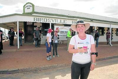 WHERE ELSE? Jenna Brook was happy to be back at her beloved Birdsville Hotel with a long, cold drink. Next stop, the long-awaited shower.