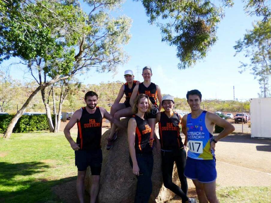 ISA DUSTERS: Team captian Peter Wallace will lead Selina Cunningham, Beau Sheppard, Jacqueline Olley, Wei Lui and Aidan Hobbs to Tough Mudder glory on the Sunshine Coast this weekend.
