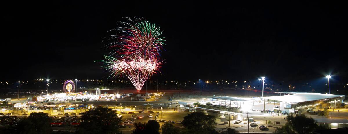 BIG BANG: The ban on fireworks at the Mount Isa Show is lifted in 2012.