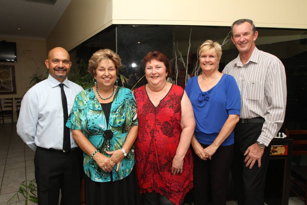 SUPPORTERS: Councillor George Fortune, Caroline Tomasic, Councillor Jean Ferris, Vicki Miller and Mount Isa Police Superintendent Russell Miller.